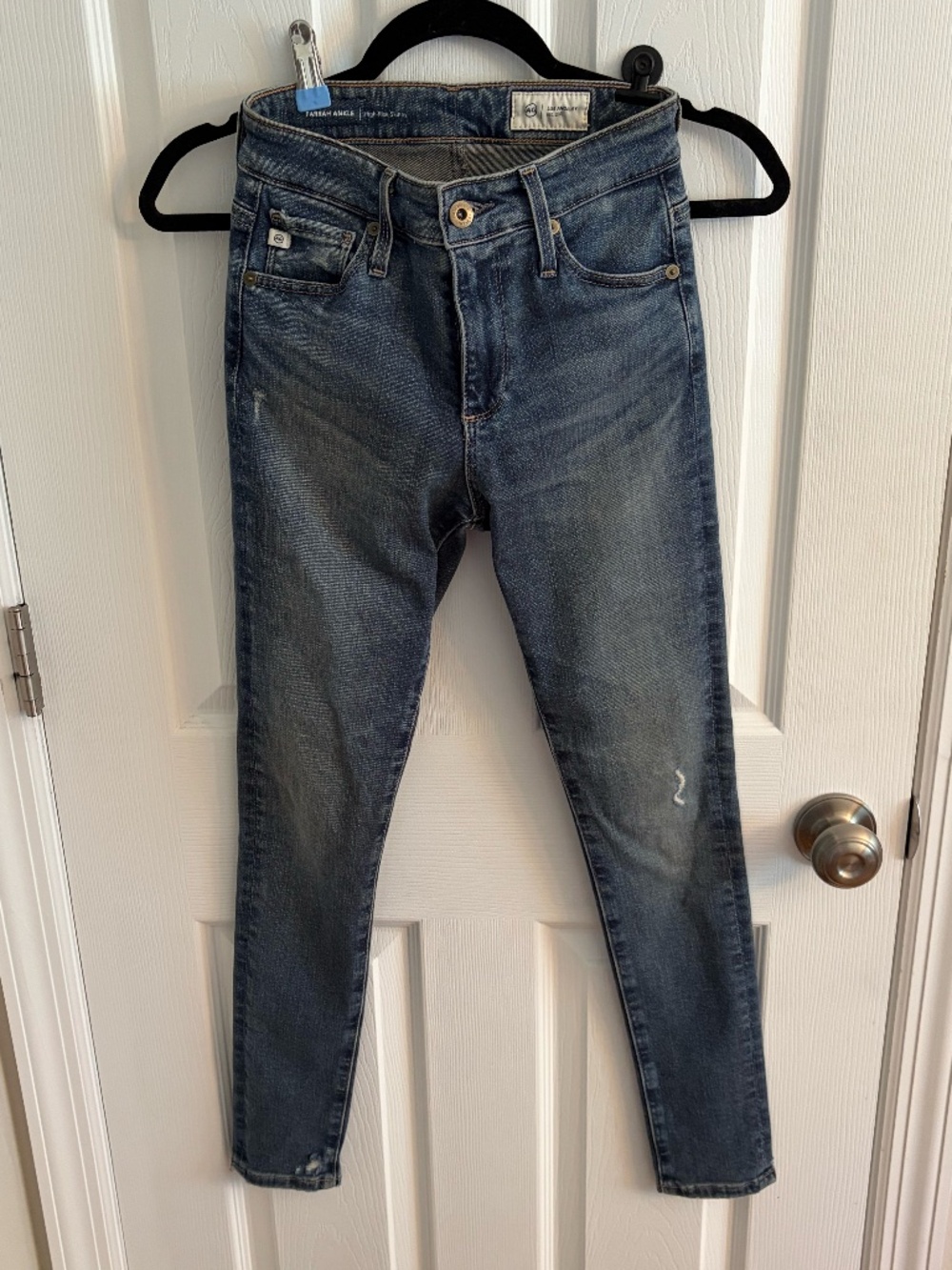 AG high rise Farrah Skinny Jean Womens size 23